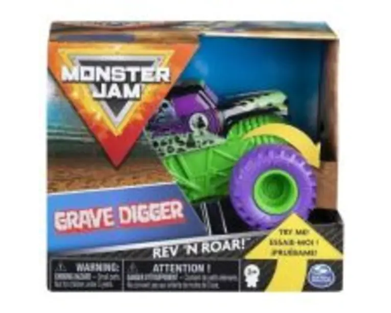 Monster Jam masina metalica seria Roar scara 1: 43 Groparul