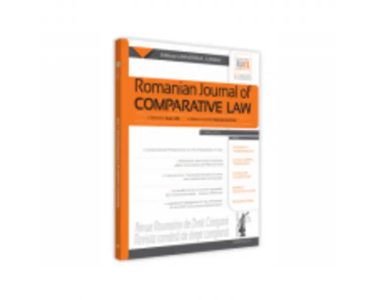 Romanian Journal of Comparative Law nr. 1/2020 - Manuel Gutan
