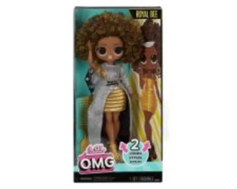 Papusa Fashionista cu accesorii OMG Royal Bee