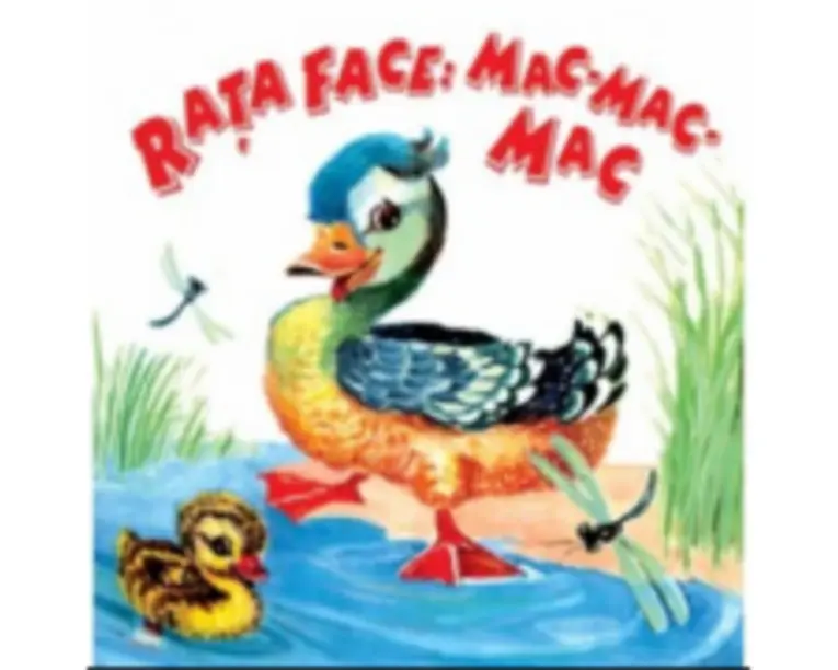 Sa cresti mare! Rata face: mac-mac-mac
