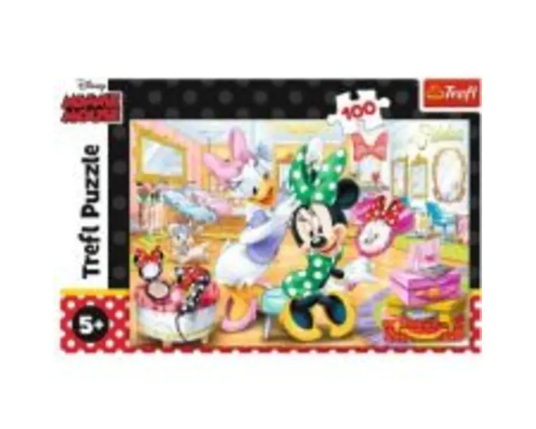 Puzzle Minnie la salonul de infrumusetare 100 piese