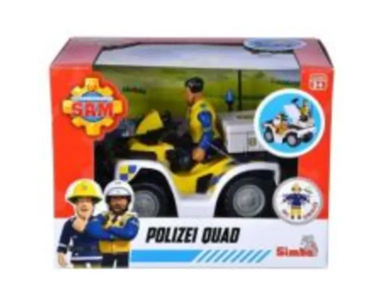 Sam Police ATV Figurina