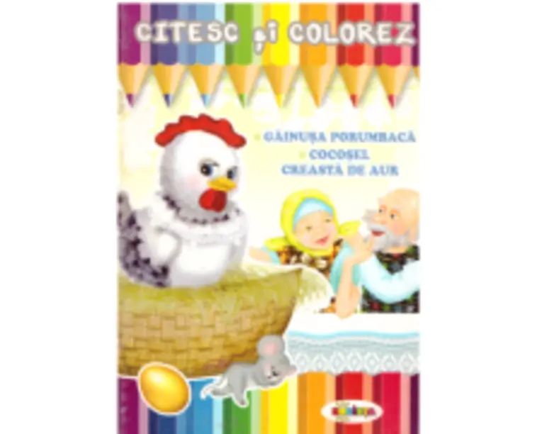 Citesc si colorez. Gainusa porumbaca