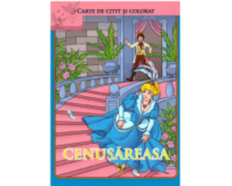 Cenusareasa. Carte de citit si colorat