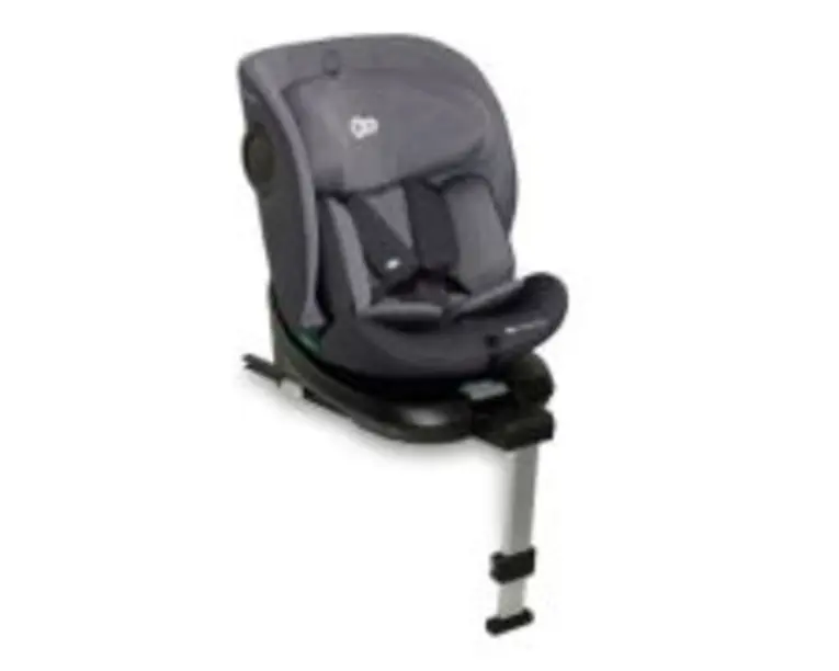 Scaun auto i-size, 40-150 cm, i-360, gri, Kinderkraft