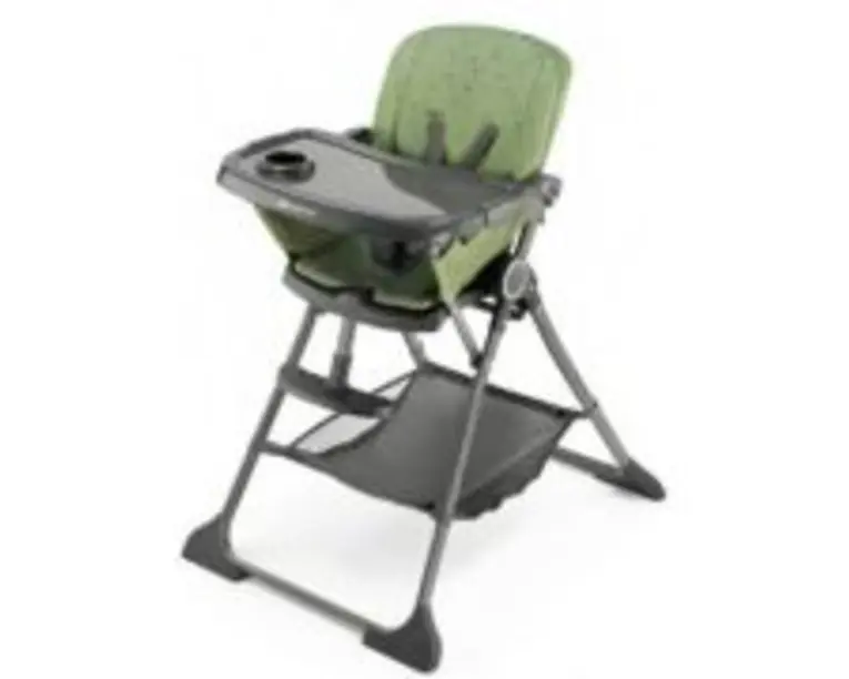 Scaun de masa Foldee, pliabil, verde, Kinderkraft