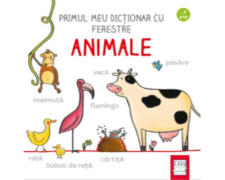 Primul meu dictionar cu ferestre. Animale - Martina Badstuber