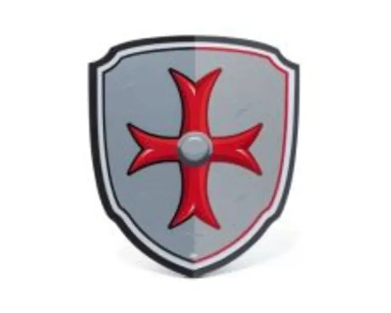 Figurina Papo scutul crucea malteza