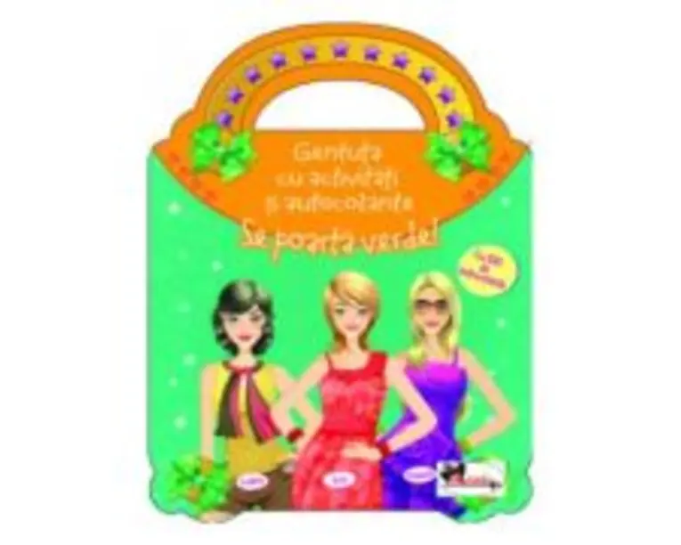 Se poarta verde. Gentuta cu activitati si autocolante