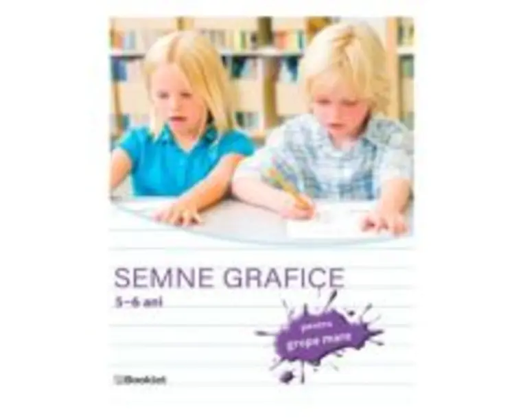 Semne grafice. Caiet de lucru pentru grupa mare