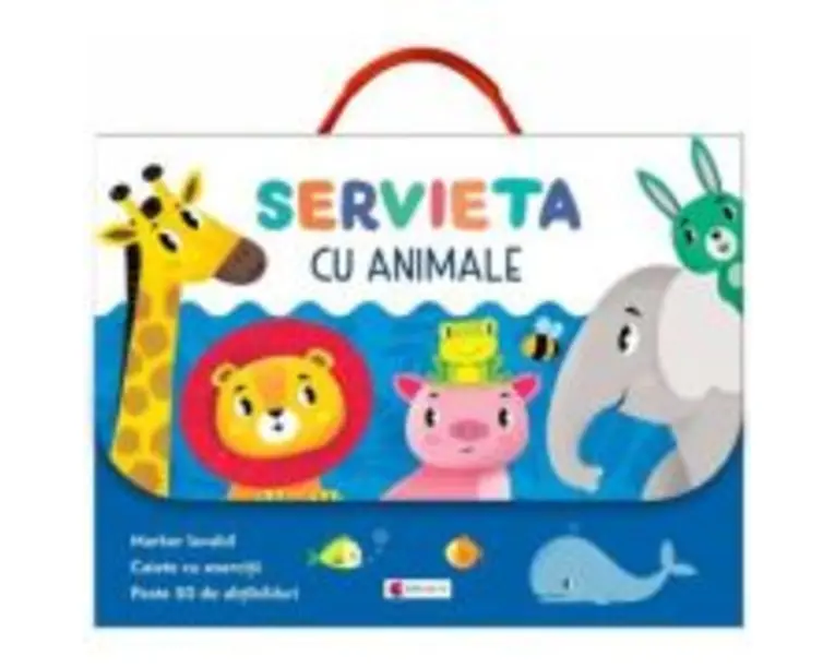 Servieta cu animale