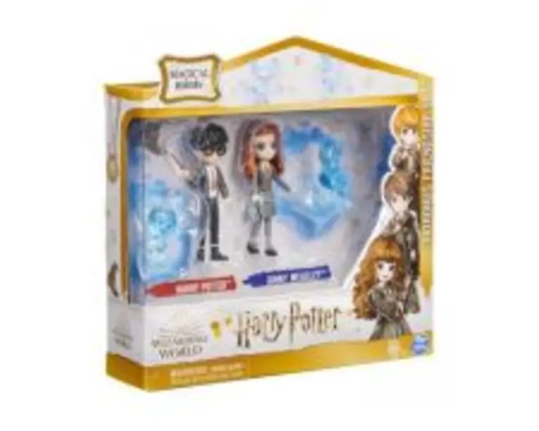 Set 2 Figurine Harry Potter si Ginny Weasley
