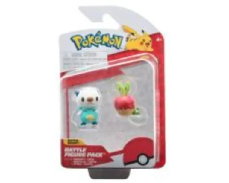 Set 2 figurine de actiune, Pokemon S14, Applin &amp; Oshawott