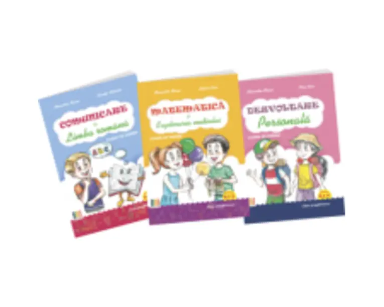 Set nr. 3 clasa pregatitoare, 3 caiete de lucru. Comunicare, Matematica, Dezvoltare personala - Alexandra Manea, Claudia Matache