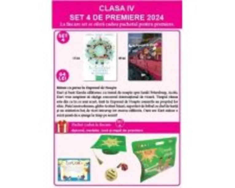 Set 3 de premiere. Clasa a 4-a, 2024