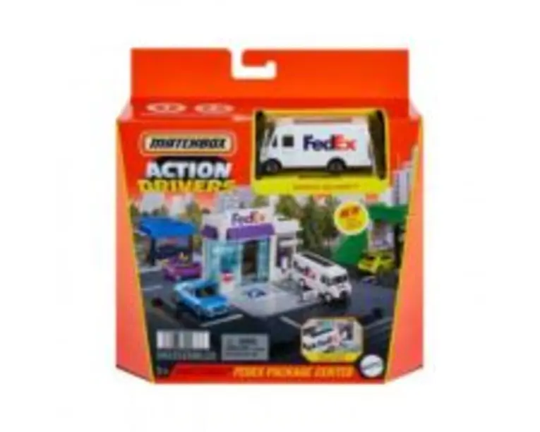 Centrul de colete Fedex Matchbox set action drivers