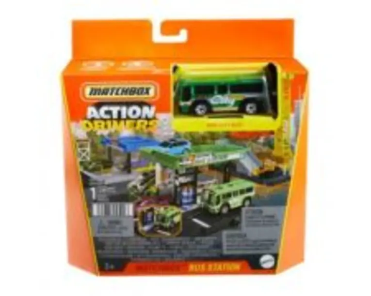 Statia de autobuz Matchbox set action drivers