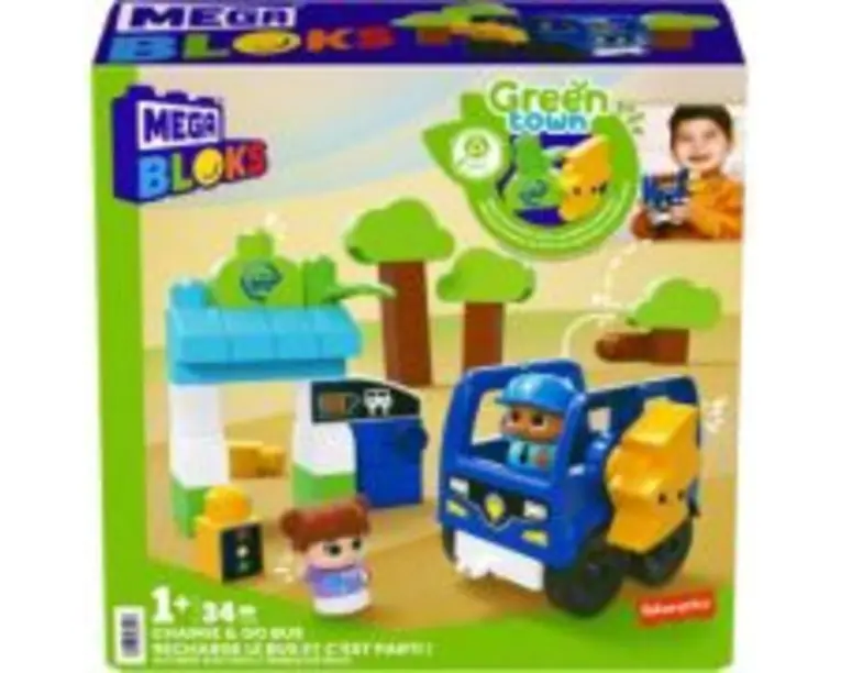 Set constructie 34 piese Mega Bloks