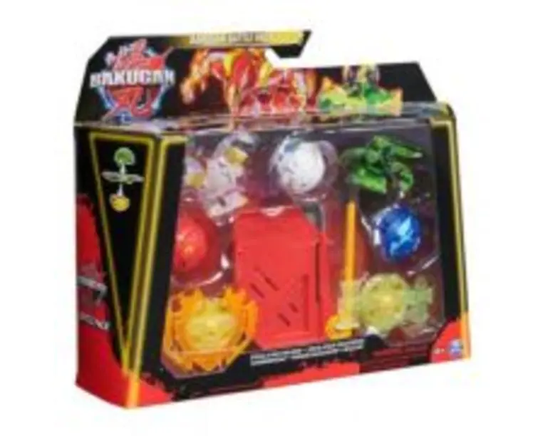 Set de lupta Bakugan Bruiser, Dragonoid, Hammerhead, Titanium Dragonoid, Nillious