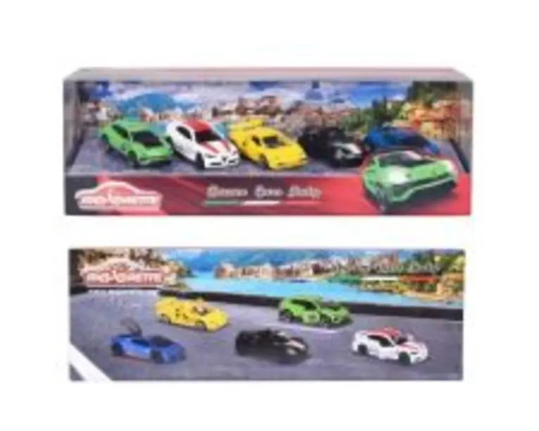 Set 5 masini din metal dreams italy, majorette