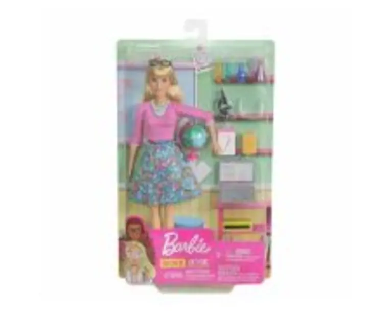 Set Papusa Barbie Profesoara, Barbie