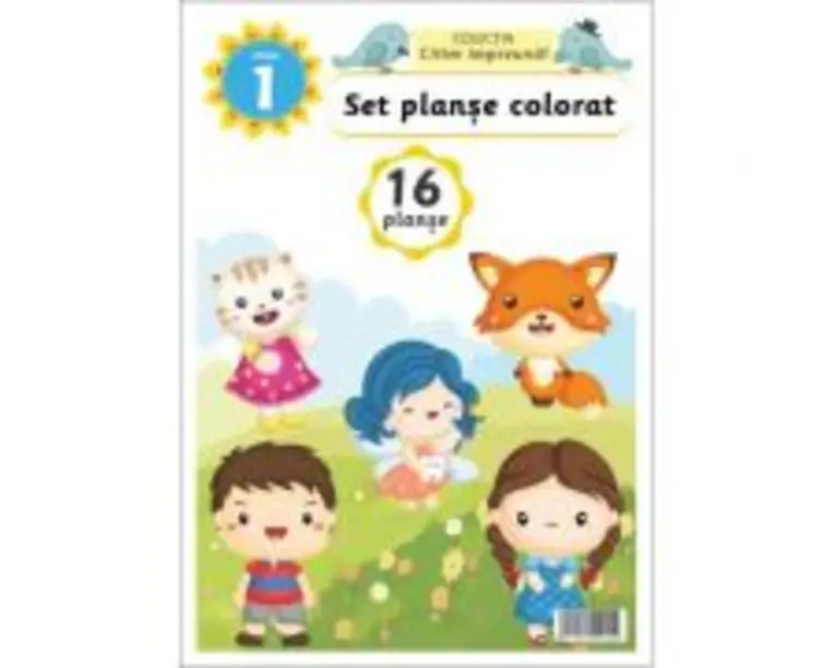 Set planse colorat clasa 1
