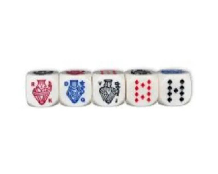 Zaruri Poker, marime 16 mm, 5 buc./set