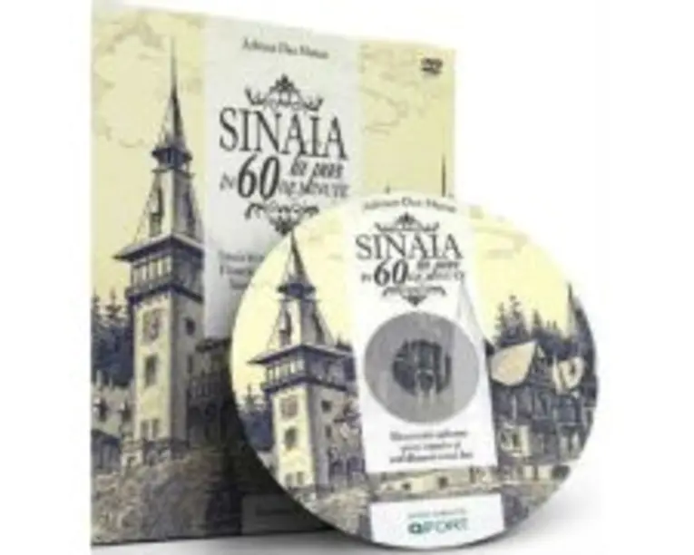 Sinaia la pas in 60 de minute. Carte cu DVD - Dan Manea