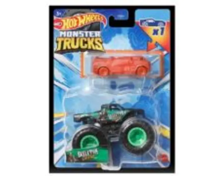 Masinuta metalica Skeleton Crew, Hot Wheels Monster Truck