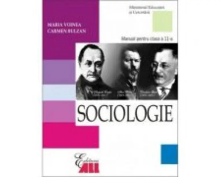 Sociologie. Manual pentru clasa a 11-a - Maria Voinea