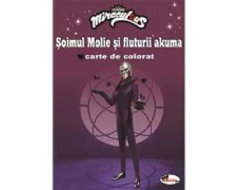 Soimul Molie si fluturii Akuma. Carte de colorat