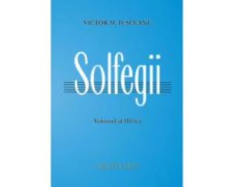 Solfegii. Volumul 3-lea - Victor M. Iusceanu