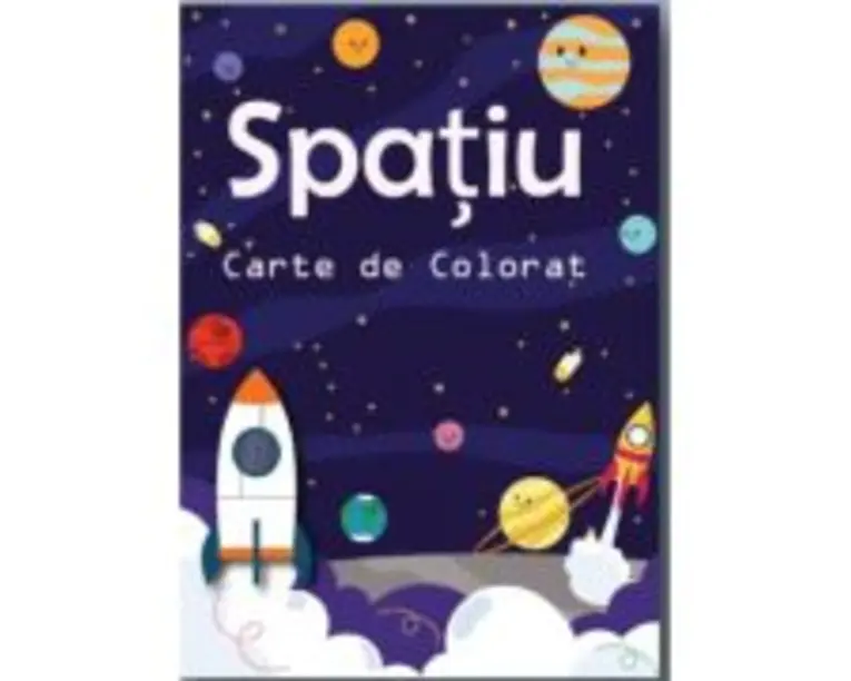 Spatiu. Carte de Colorat