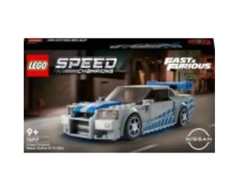 LEGO Speed Champions. Nissan Skyline GT-R (R34) 2 Fast 2 Furious 76917, 319 piese