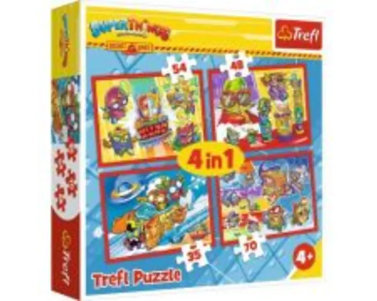 Puzzle 4in1 spionii secreti
