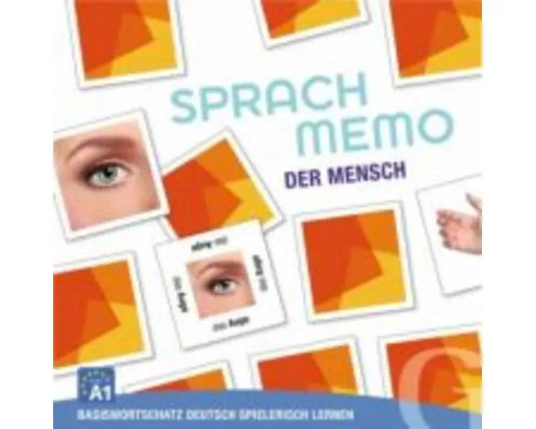 Sprachmemo Deutsch Der Mensch Sprachspiel A1