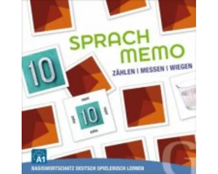 Sprachmemo Deutsch Zahlen Messen Wiegen Sprachspiel A1