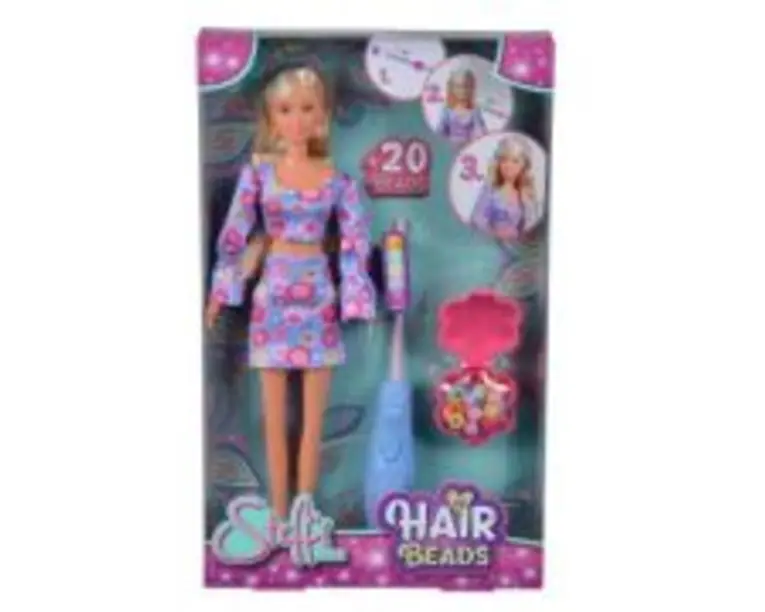 Papusa Steffi hair beads