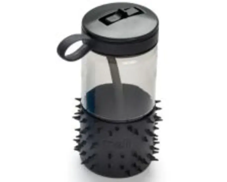 Sticla apa Spikey negru, Melii