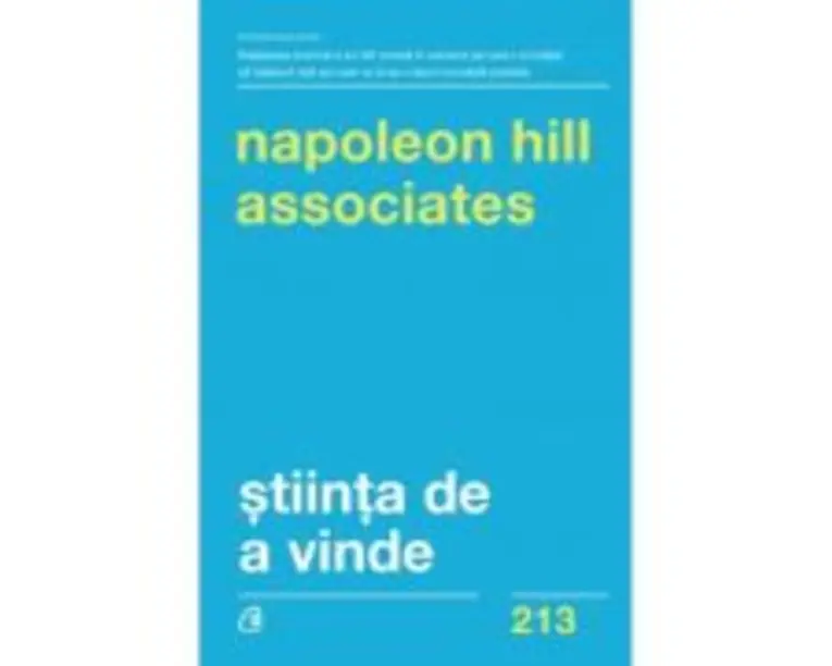 Stiinta de a vinde - Napoleon Hill