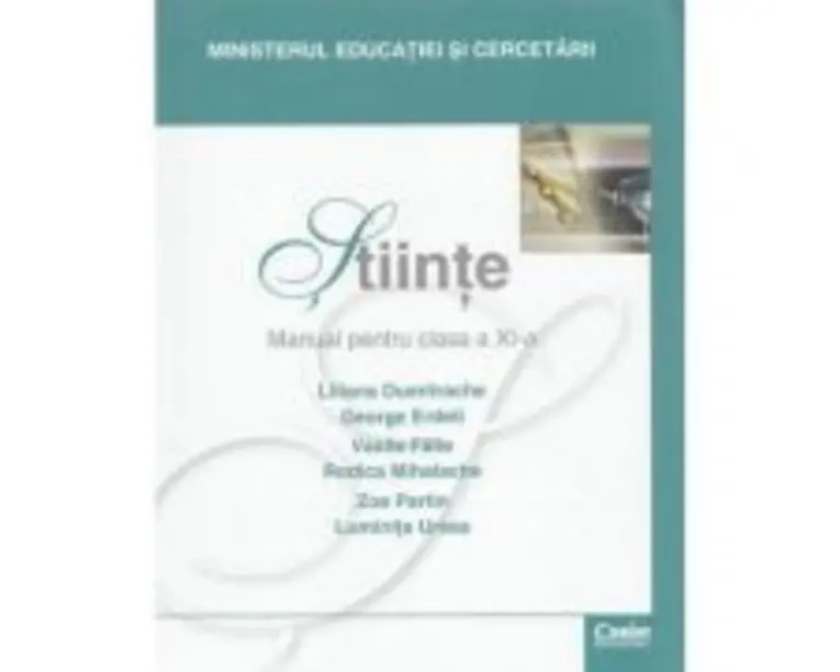 Stiinte. Manual pentru clasa a 11-a - Liliana Dumitrache