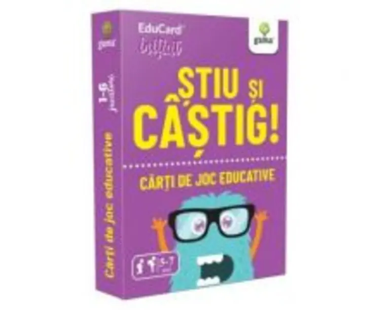 Stiu si castig!. EduCard initiat. Carti de joc educative