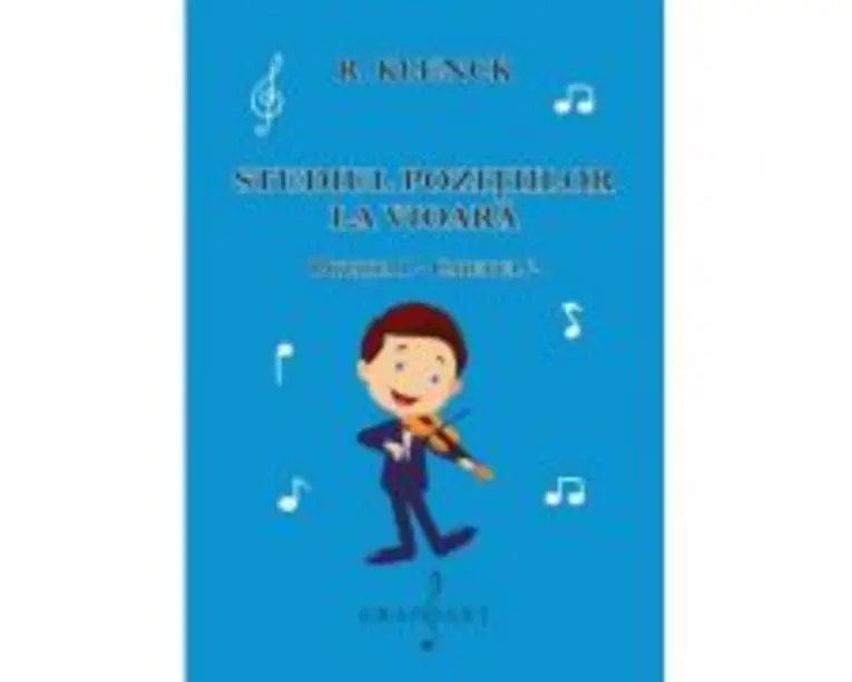 Studiul pozitiilor la vioara. Pozitia 1, caietul 2 - R. Klenck