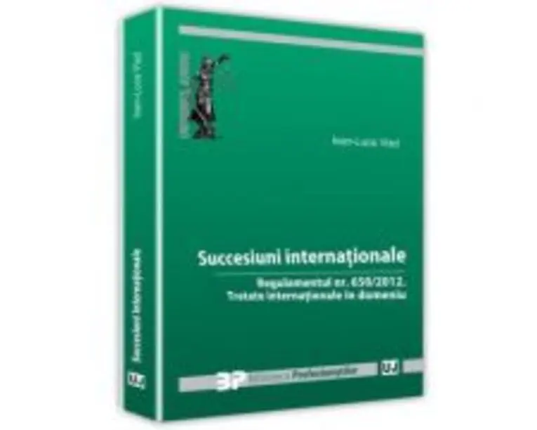 Succesiuni internationale - Ioan-Luca Vlad