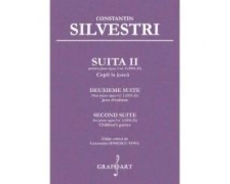 Suita 2 pentru opus 3, numarul 2. Copii la joaca - Constantin Silvestri