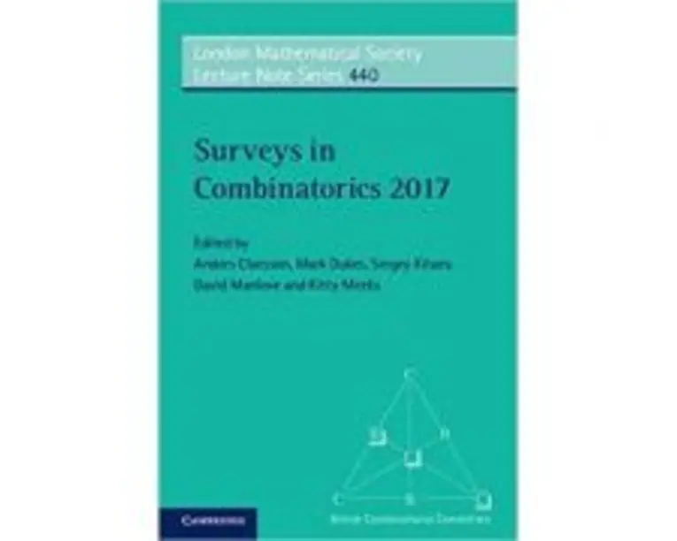 Surveys in Combinatorics 2017 - Anders Claesson, Mark Dukes, Sergey Kitaev, David Manlove, Kitty Meeks
