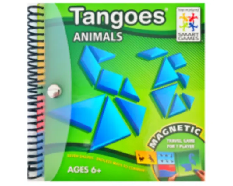 Joc de logica Tangoes Animals, cu 60 de provocari, limba romana