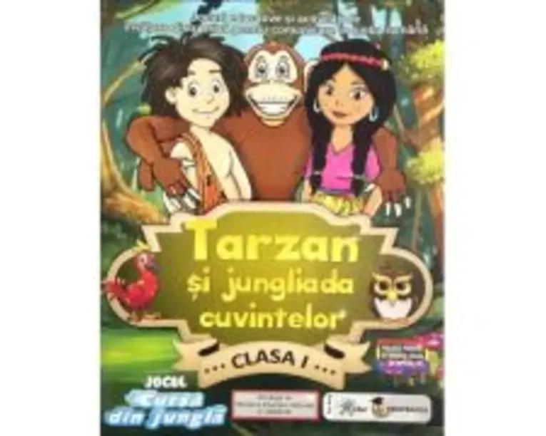 Tarzan si jungliada cuvintelor Pachet educational pentru clasa 1