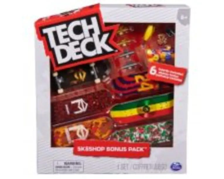 Pachet 6 piese cu accesorii Fingerboard Sk8mafia, Tech Deck