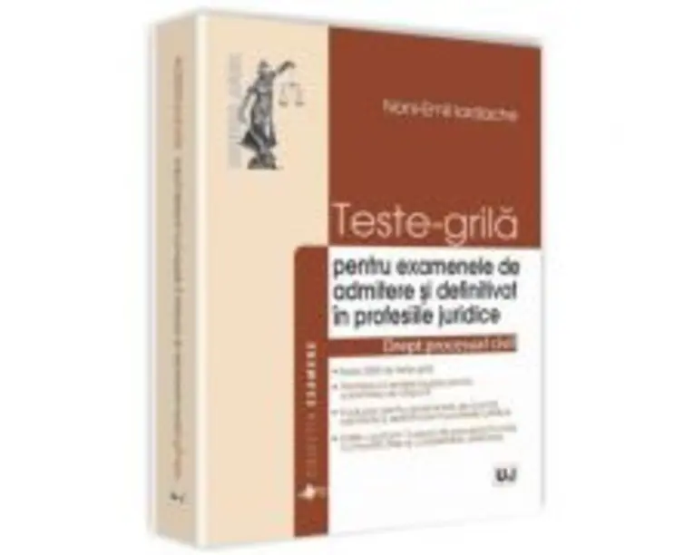 Teste-grila. Drept procesual civil - Noni-Emil Iordache
